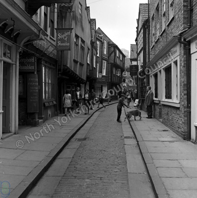 The Shambles, York, 1967